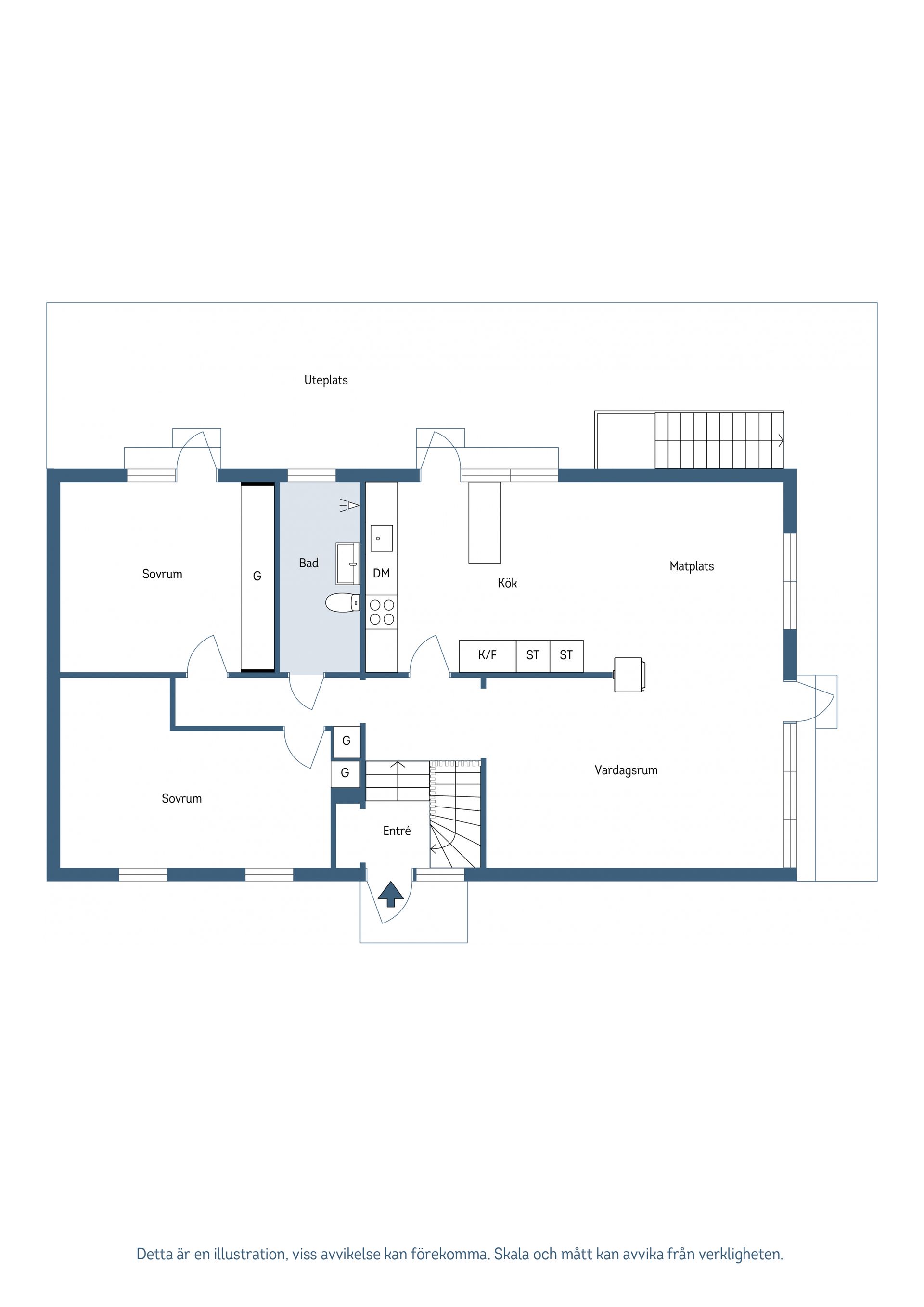 Villa, Februarigatan 7, Tibro
