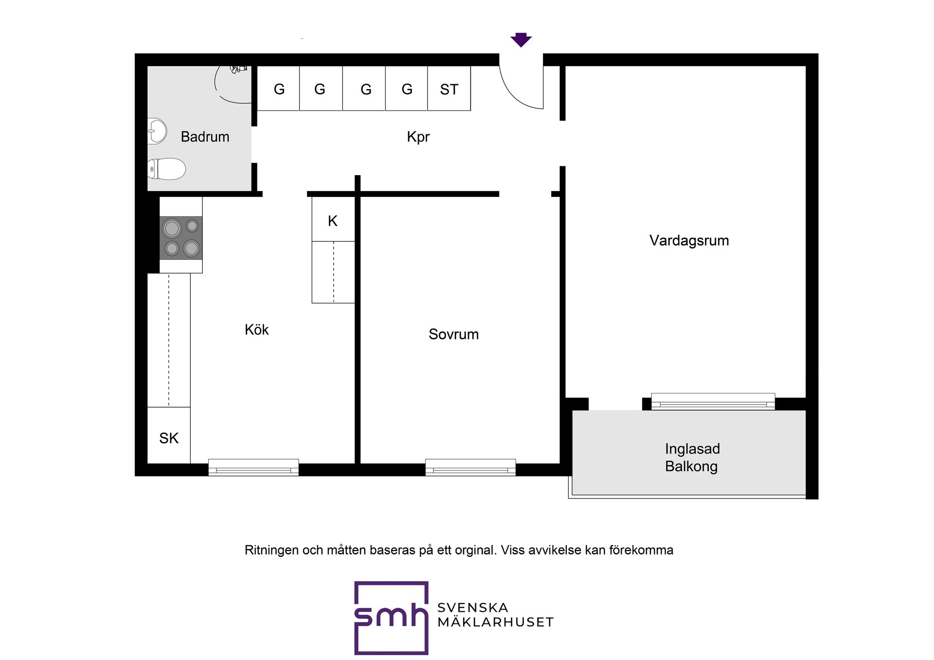 Bostadsrätt, Kronetorpsgatan 68B, Segevång, Malmö