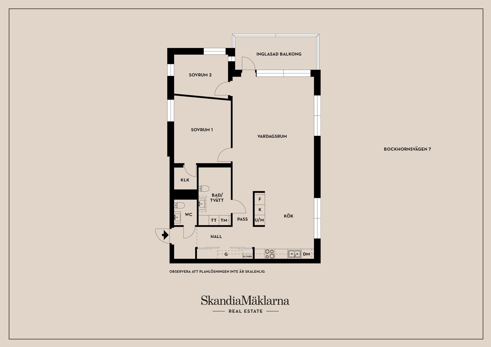 Bostadsrätt, Bockhornsvägen 7, Vimanshäll, Linköping