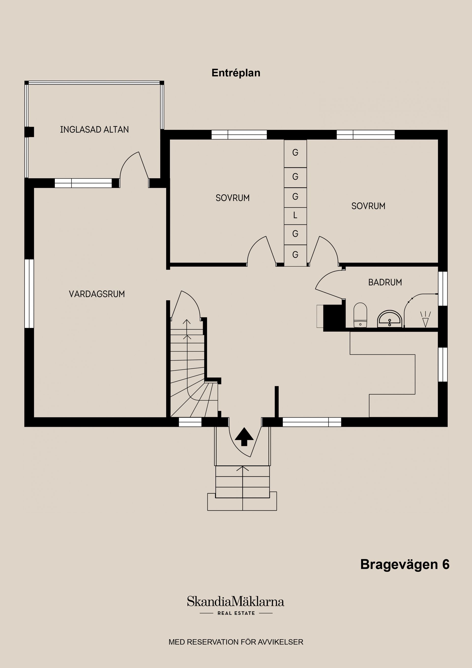 Villa, Bragevägen 6, Stugsund, Söderhamn