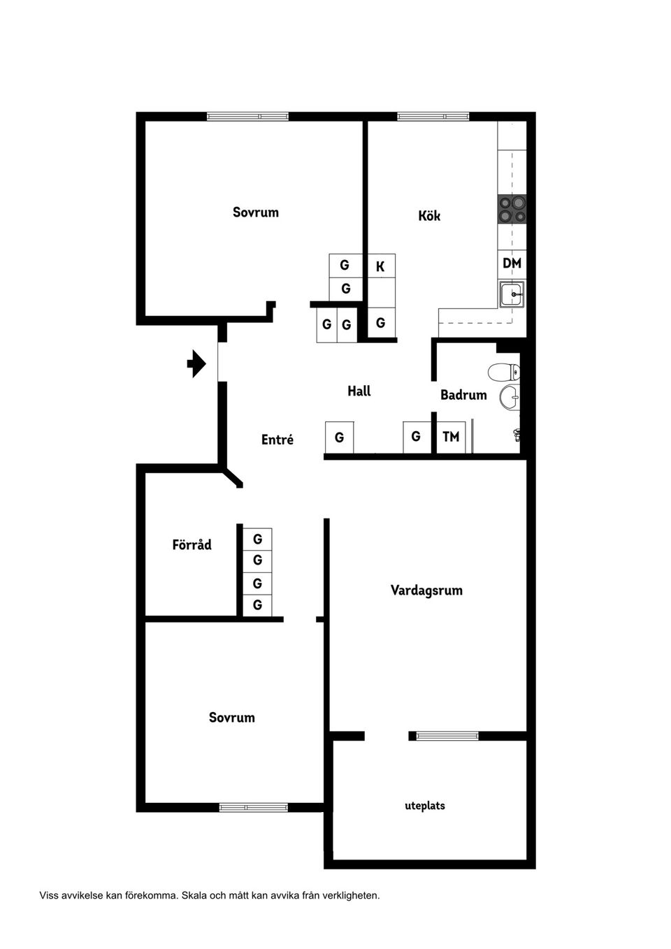 Bostadsrätt, Irisdalsgatan 44, Visby - Bingeby, Gotland