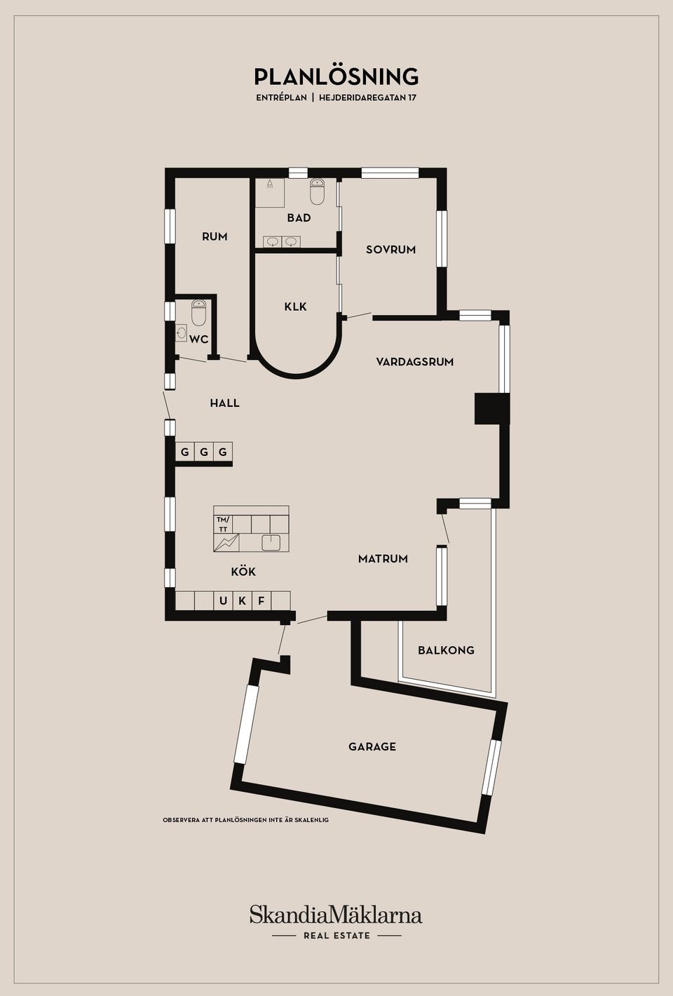Villa, Hejderidaregatan 17, Källesjö, Ystad