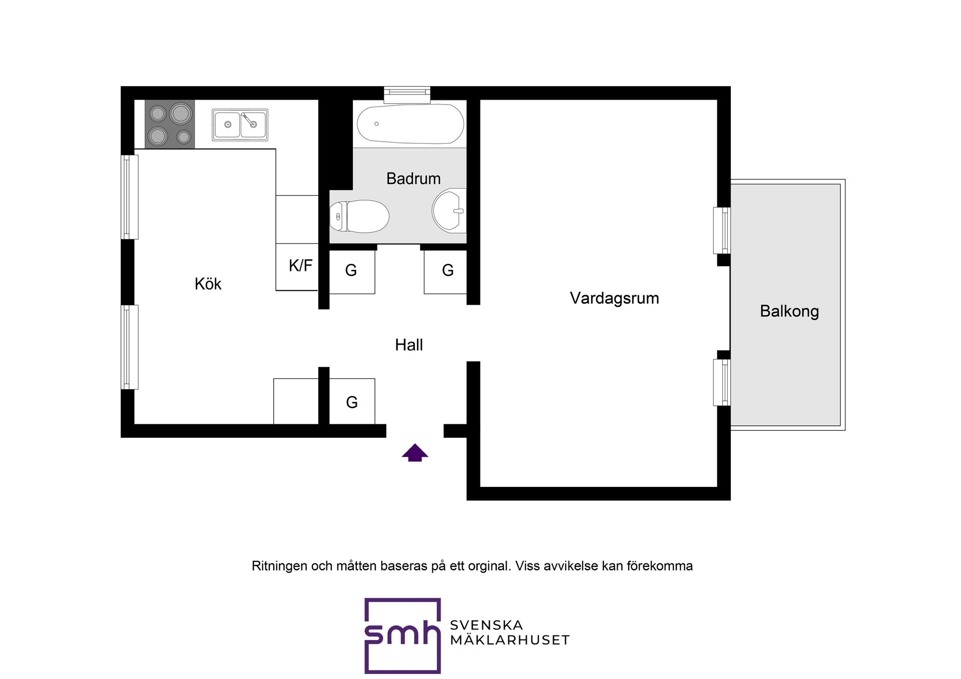 Bostadsrätt, Bergslagsvägen 13, Bromma / Brommaplan, Stockholm