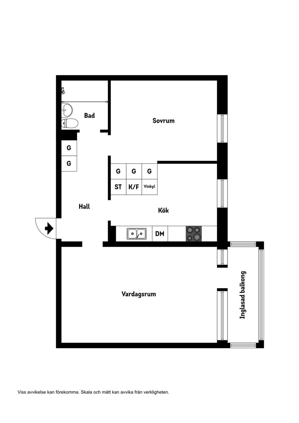 Bostadsrätt, Nygatan 1B, Centralt, Örnsköldsvik