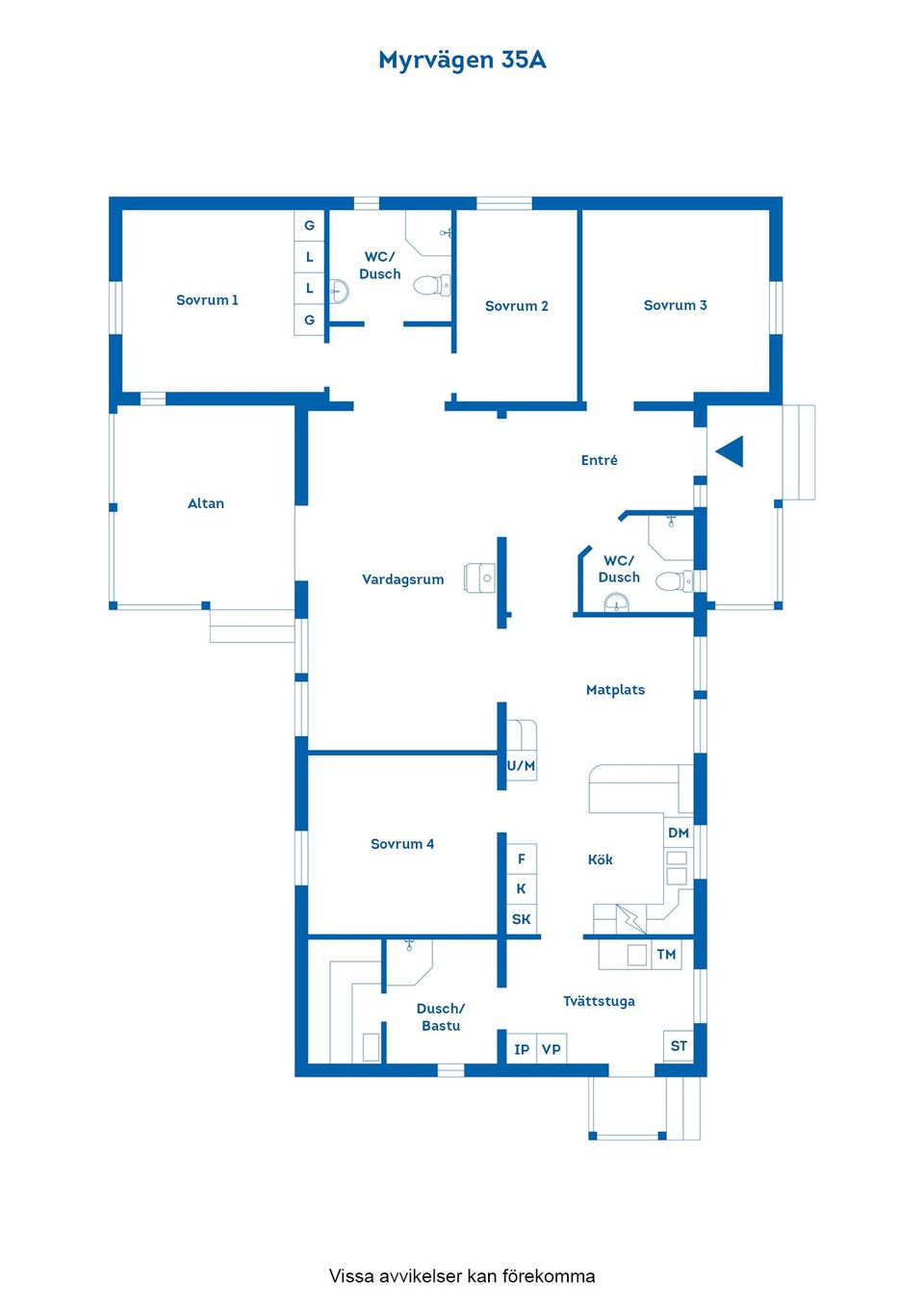 Villa, Myrvägen 35A, Svärtinge, Norrköping