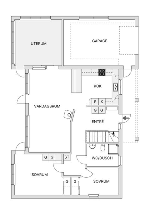 Villa, Tåbergsvägen 98,  Utby, Uddevalla