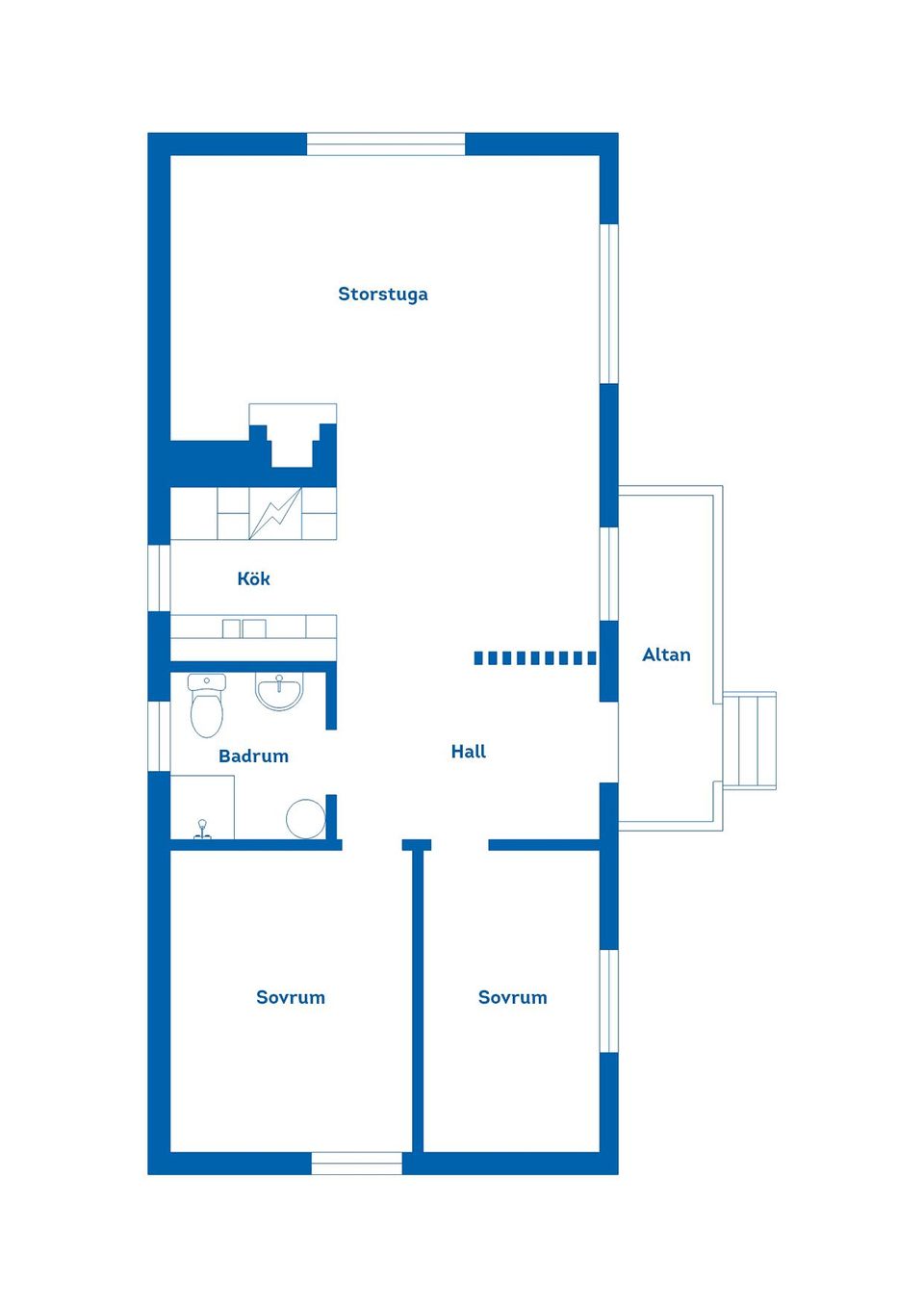 Villa, Storsjön 284, Trönö, Söderhamn