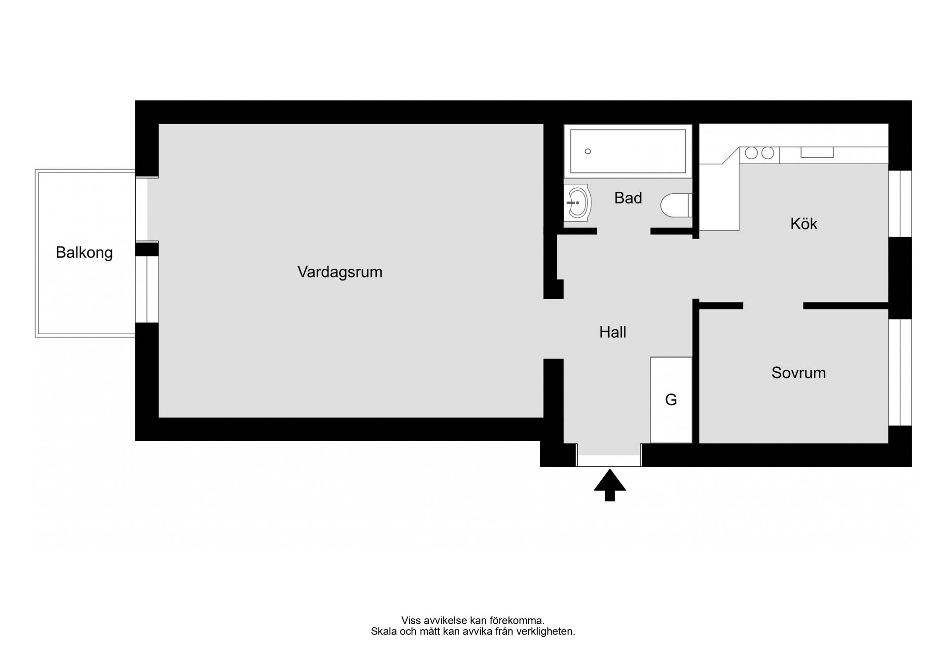 Bostadsrätt, Artillerigatan 10C, Kåbo, Uppsala