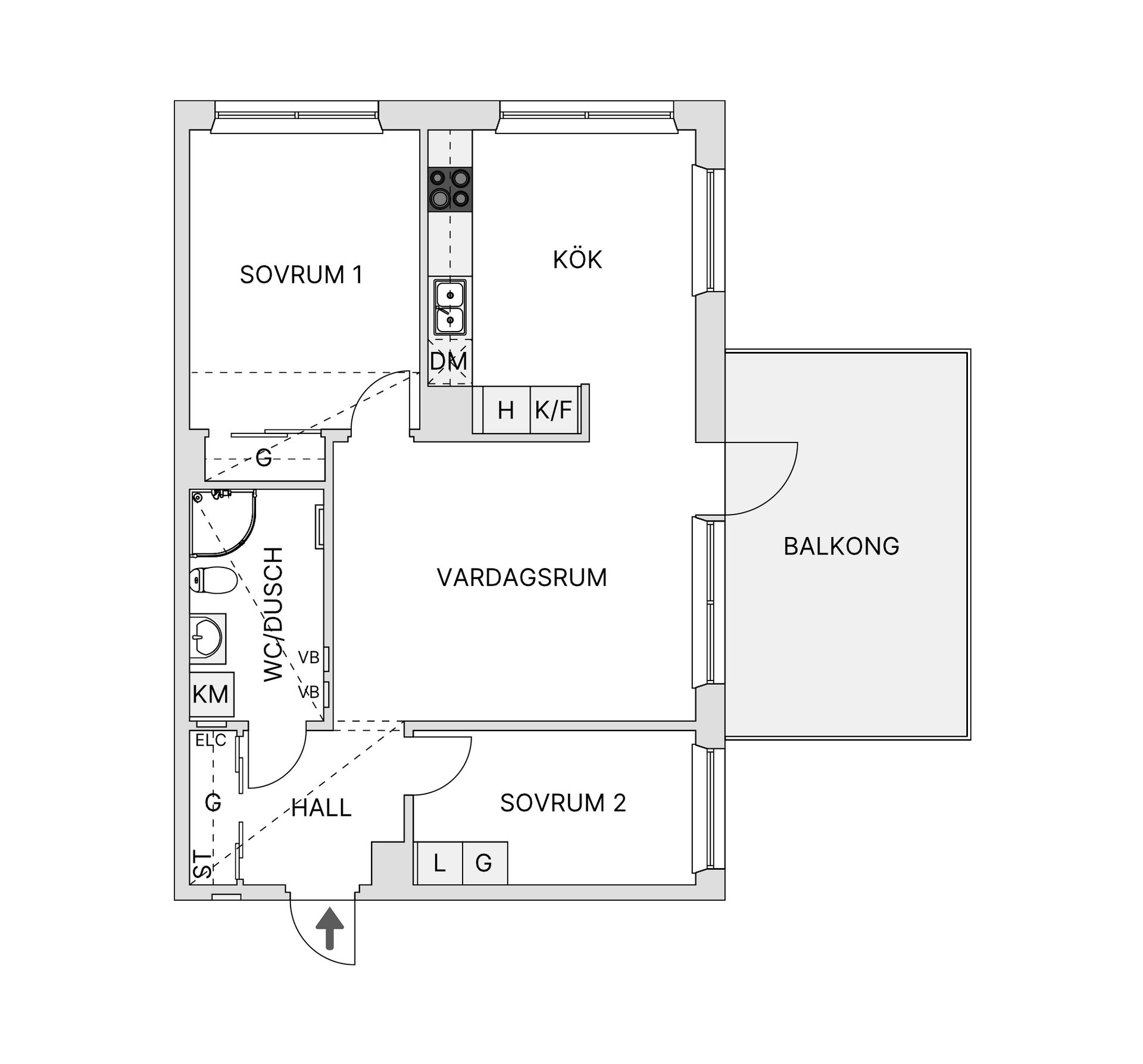 Bostadsrätt, Olles gata 2, Nordtag/Vena Ängar, Kungälv