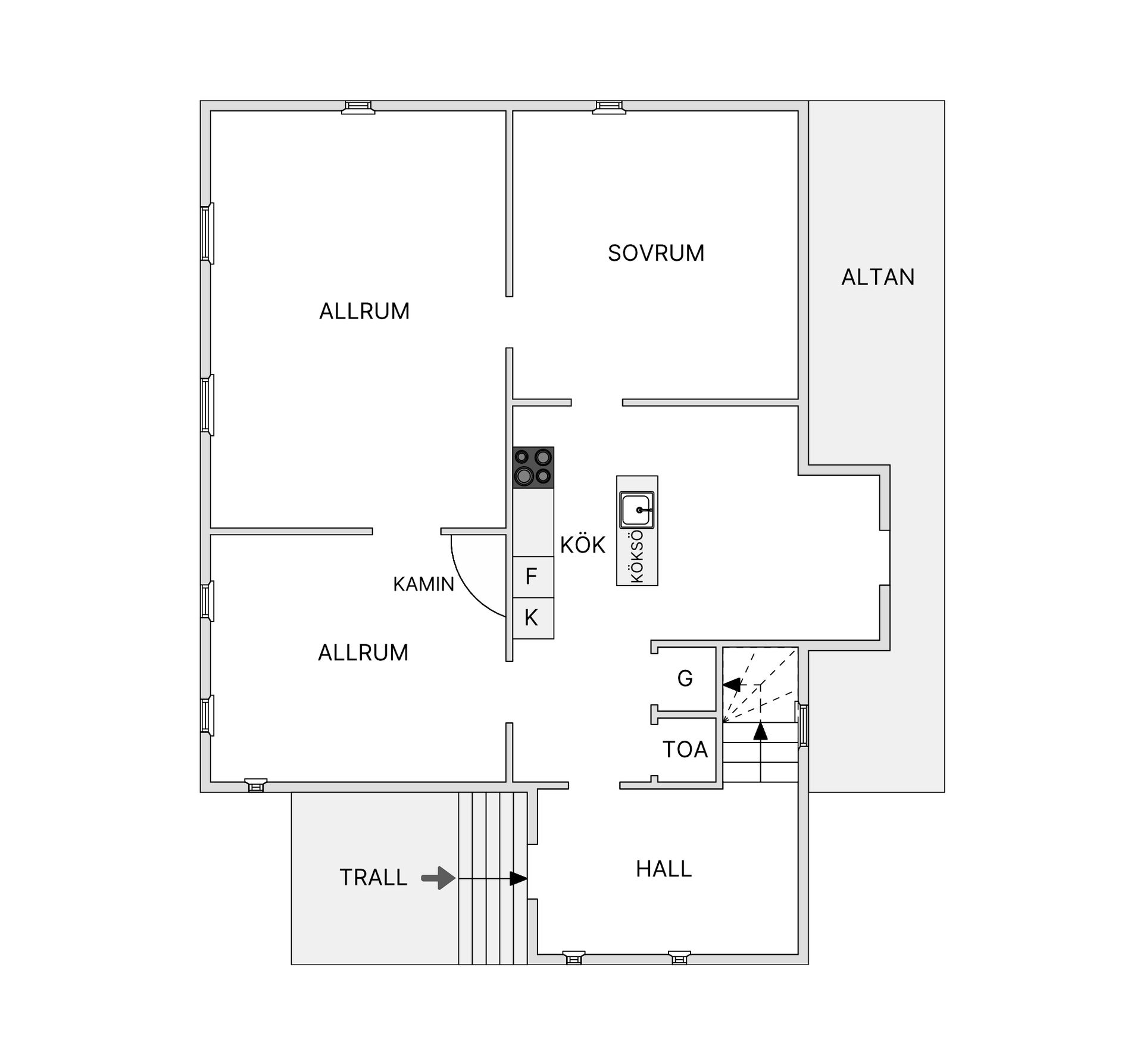 Villa, Ljungsätersgatan 12, Hångers, Ljungby