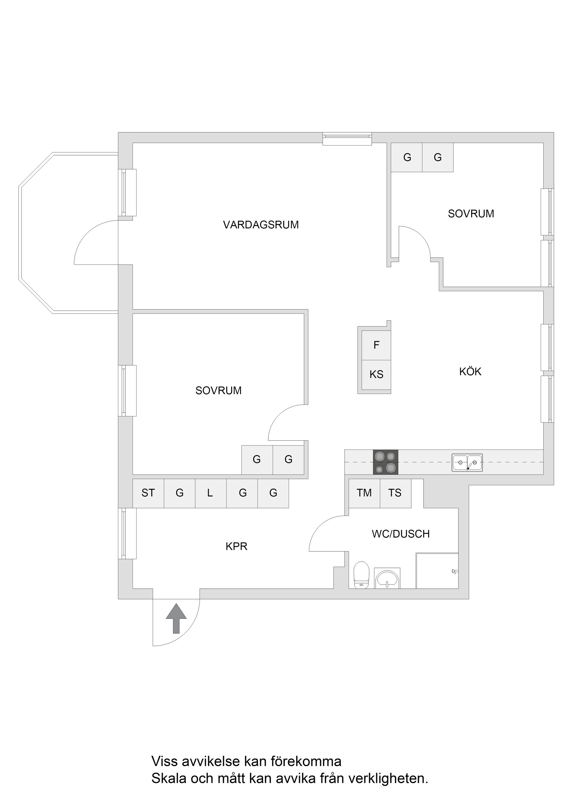 Bostadsrätt, Kungsklippevägen 3, Stuvsta, Huddinge