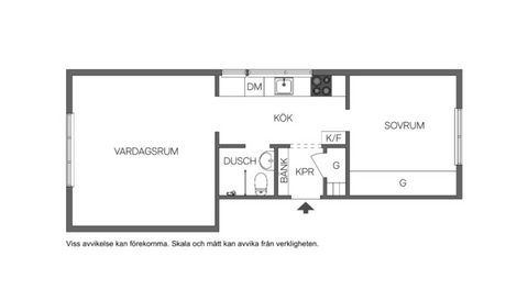 Bostadsrätt, Lasarettsgatan 13B, Djurgården, Eskilstuna