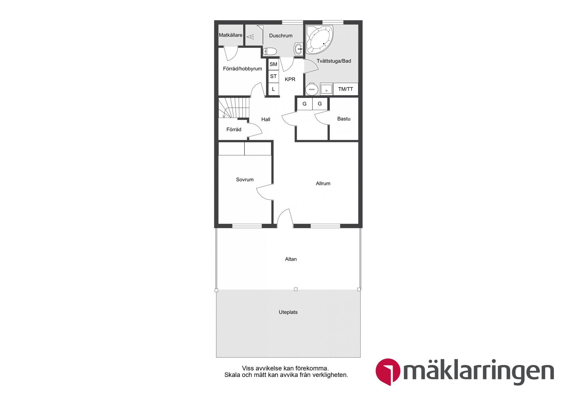 Radhus, Travarvägen 19, Jakobsberg, Järfälla
