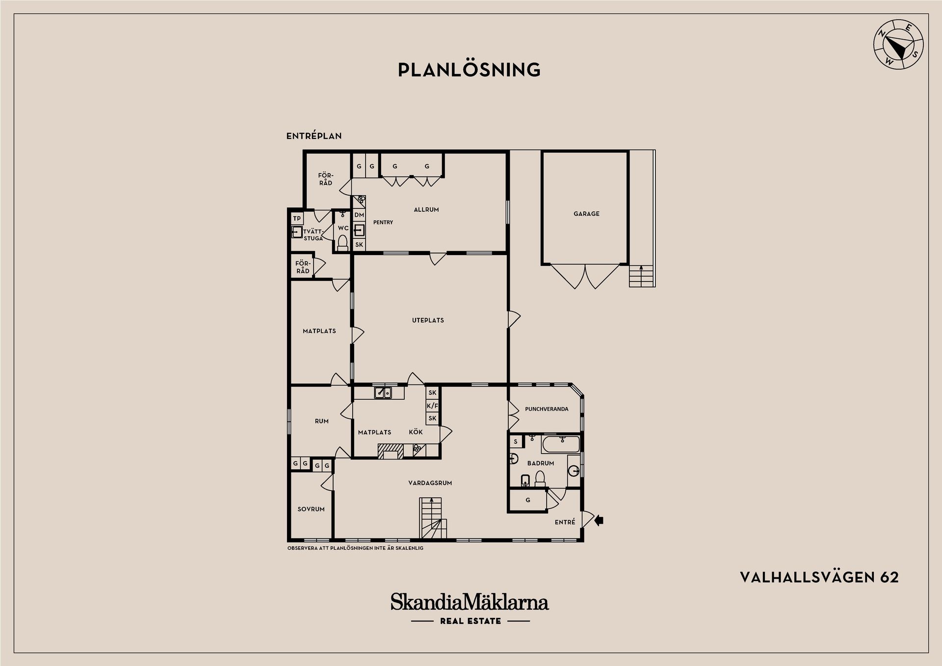 Villa, Valhallsvägen 62, Skälderviken, Ängelholm