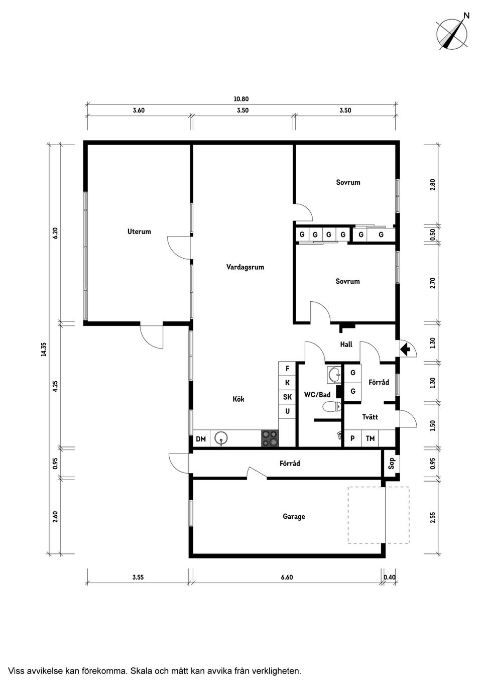 Radhus, Hagens väg 9, Vargön, Vänersborg