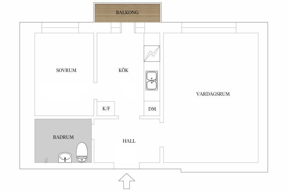 Bostadsrätt, Storhöjdsgatan 15, Strömmensberg, Göteborg