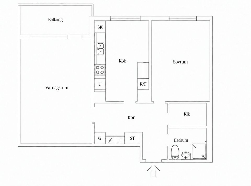 Bostadsrätt, Kulladalsgatan 22A, Kulladal, Malmö