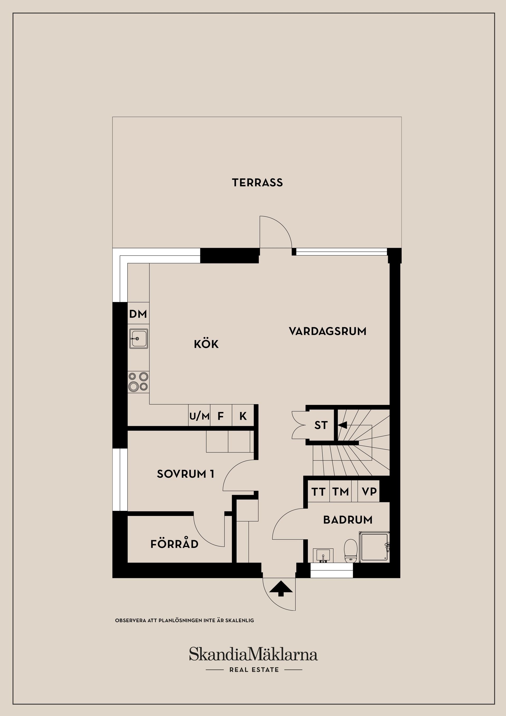 Radhus, Skogskärrsvägen 13A, Högmora, Huddinge