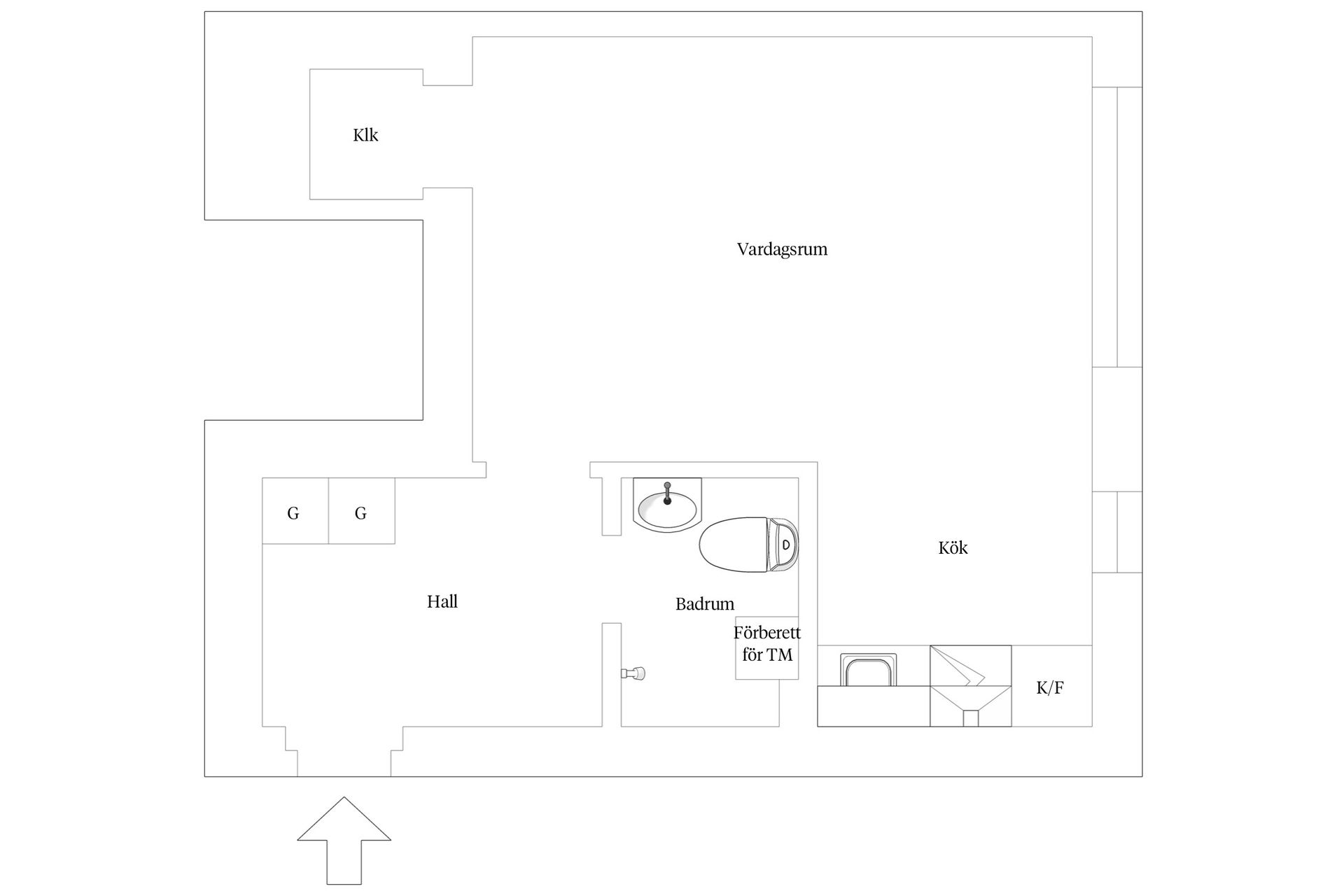 Bostadsrätt, Alströmergatan 32G, Kungsholmen, Stockholm