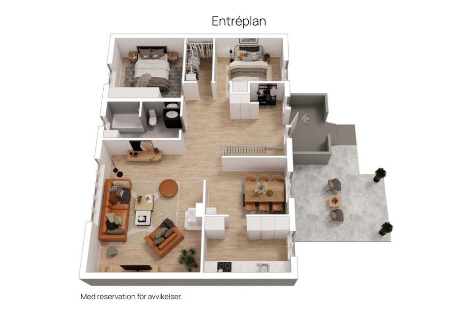 Radhus, Timmervägen 32A, Södermalm / Centrum, Lycksele