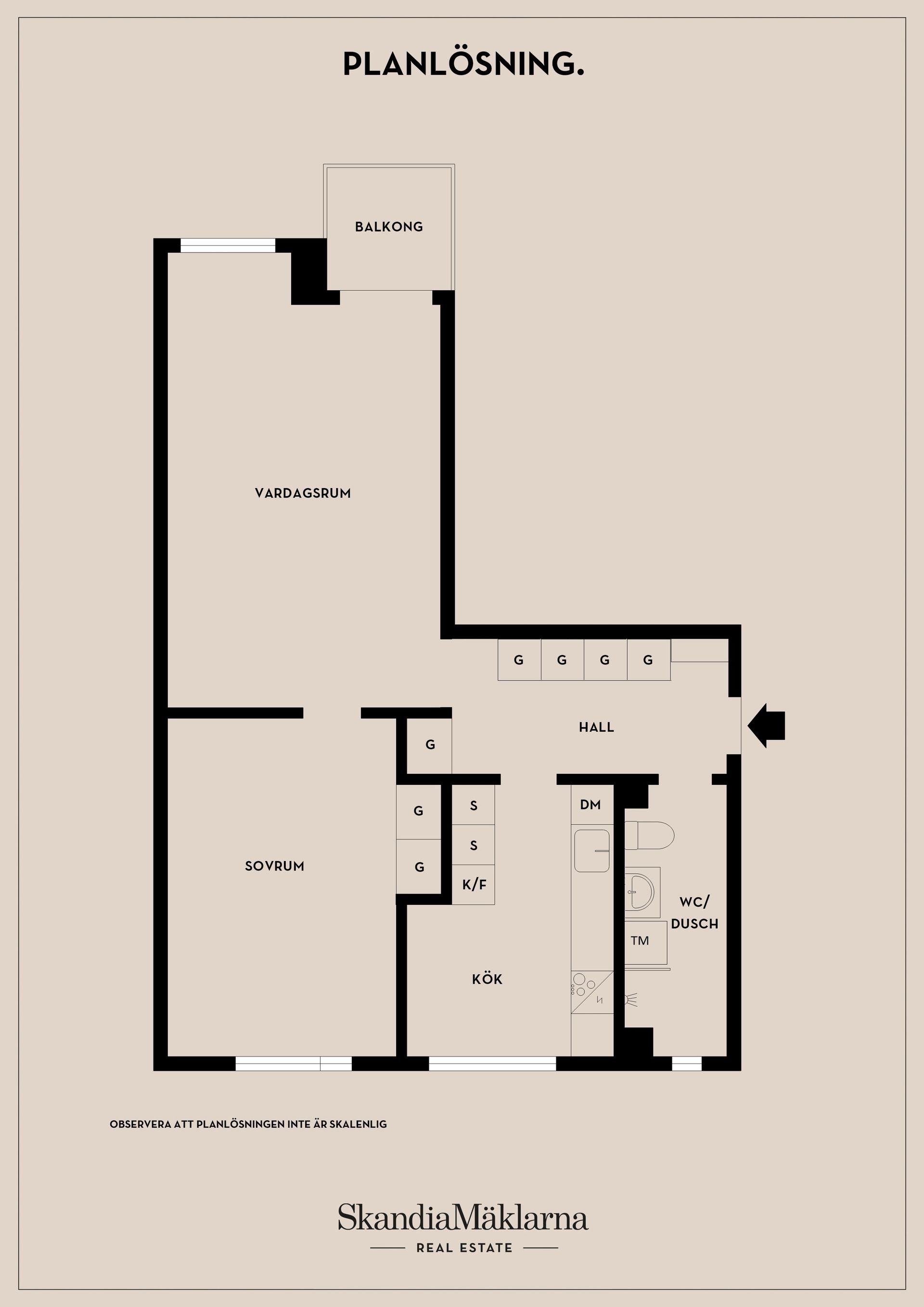 Bostadsrätt, Kubbegatan 57, Sköndal, Stockholm