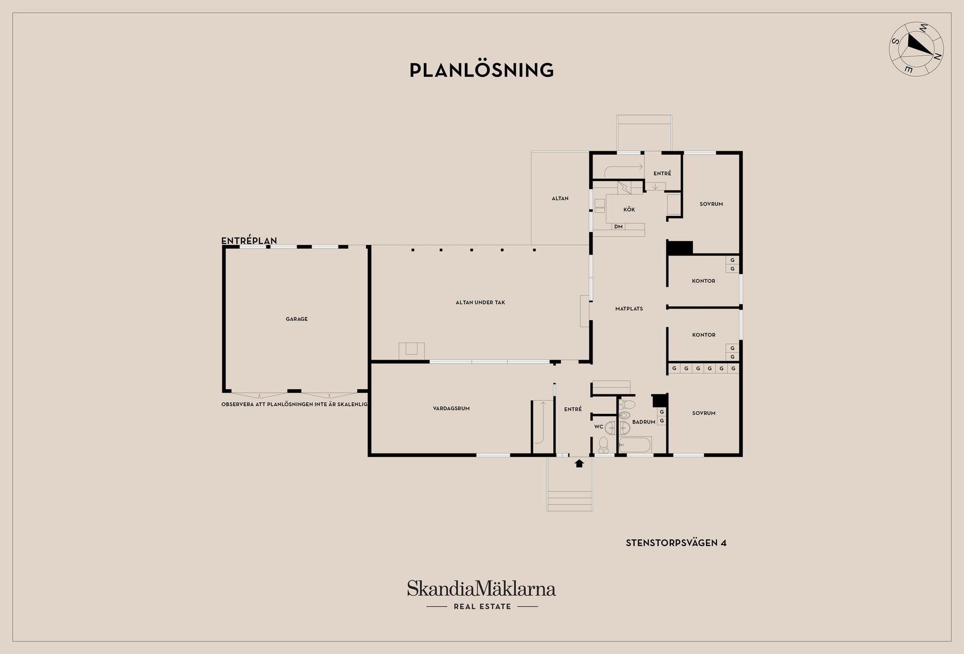 Villa, Stenstorpsvägen 4, Mantorp, Viby, Mjölby