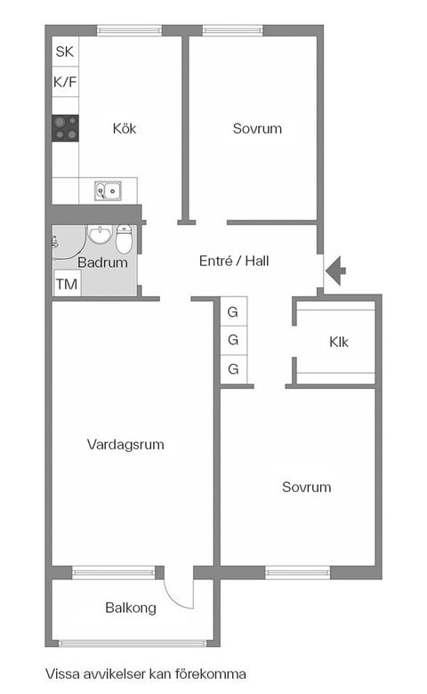 Bostadsrätt, Linnégatan 2A, Götene