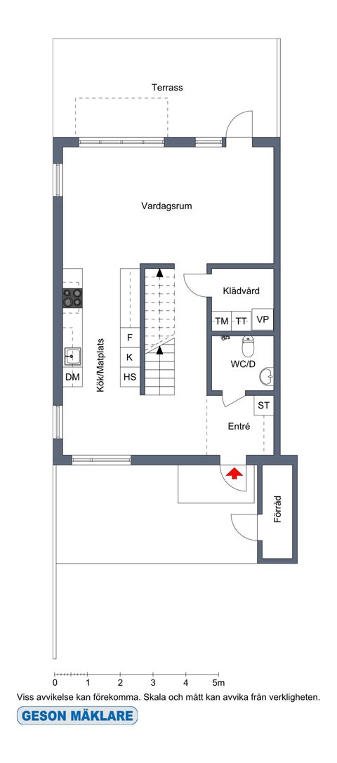 Radhus, Lärlingsvägen 1A, Rimbo - Bålbroskogen, Norrtälje
