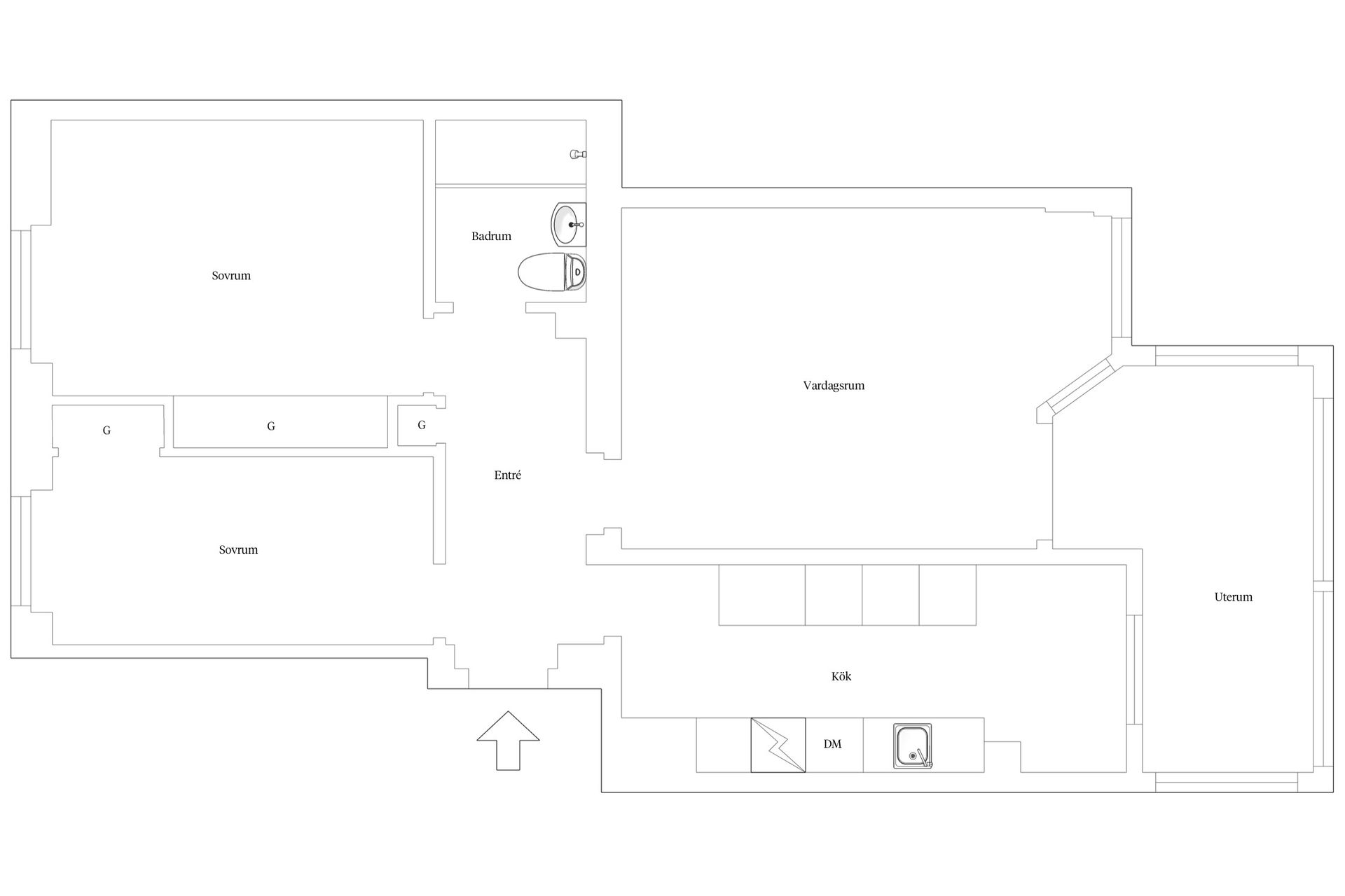 Bostadsrätt, Finlandsgatan 6B, Tyringe, Hässleholm