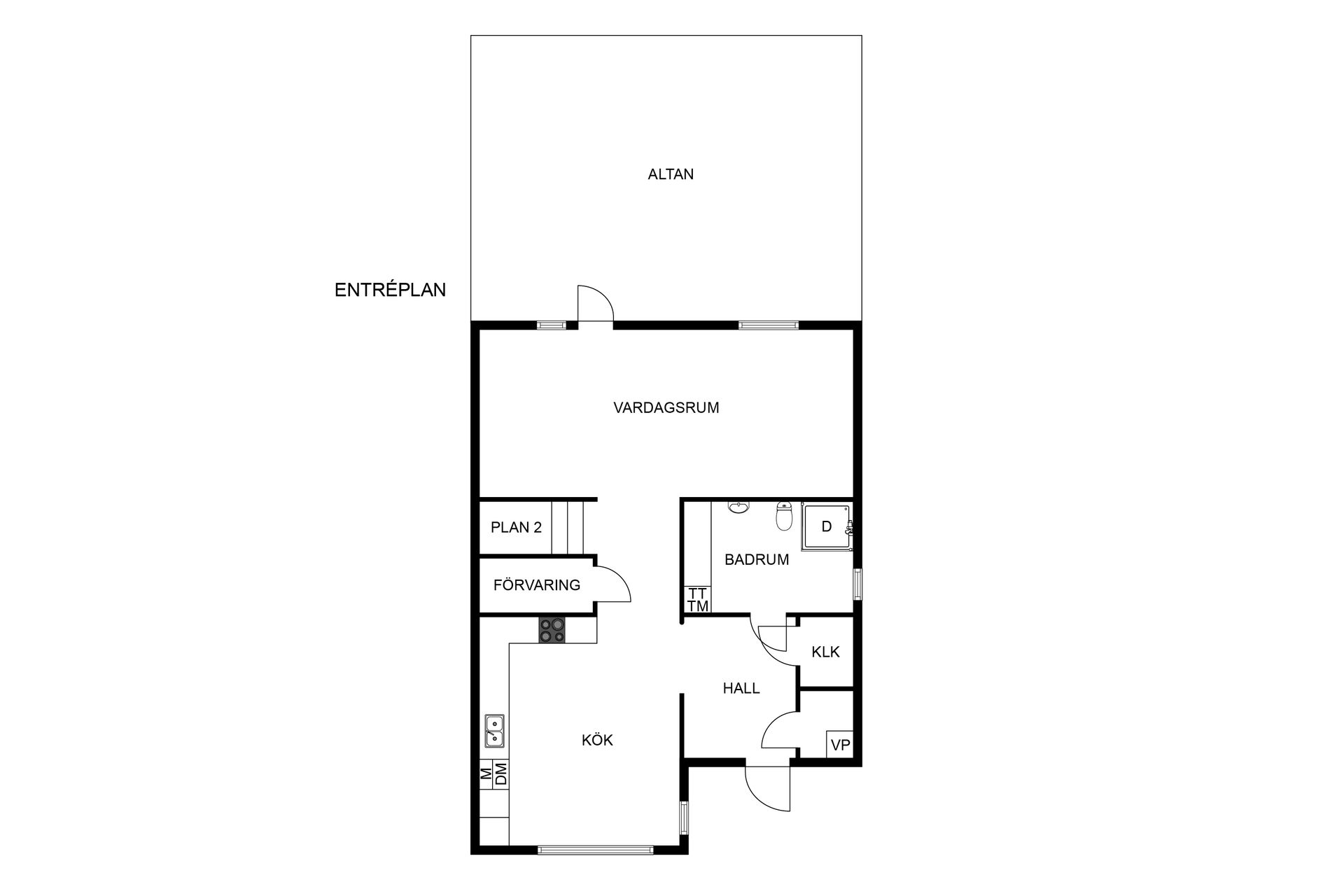 Radhus, Biodlarvägen 14, Göta, Lilla Edet