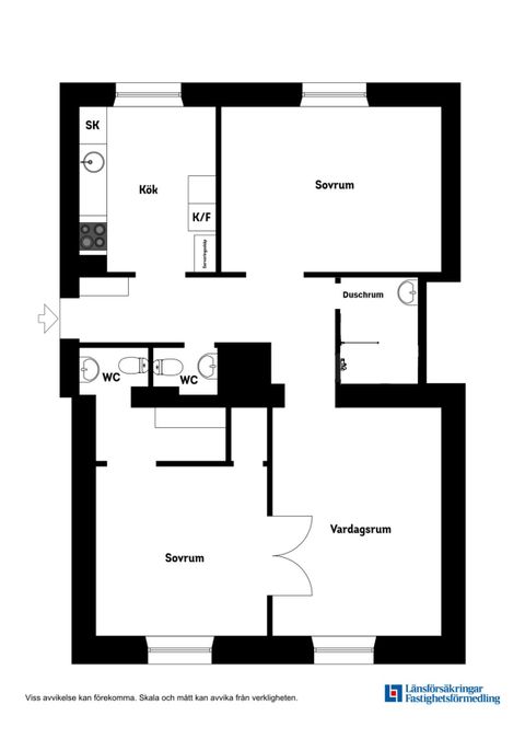 Bostadsrätt, Blecktornsstigen 12,  Stockholm – Södermalm, Stockholm