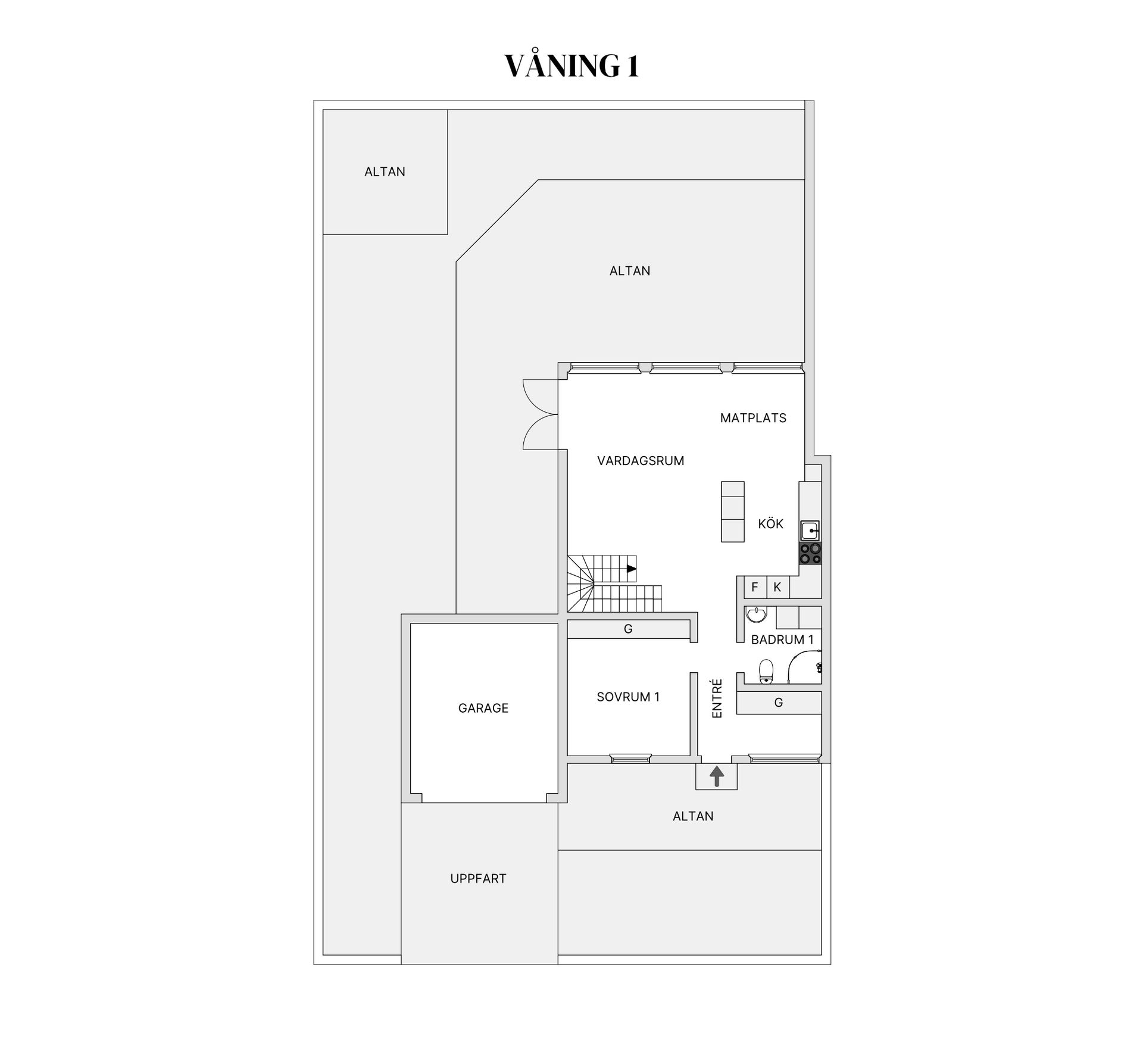 Radhus, Myntvägen 23A, Sigtuna - Munkholmen, Sigtuna