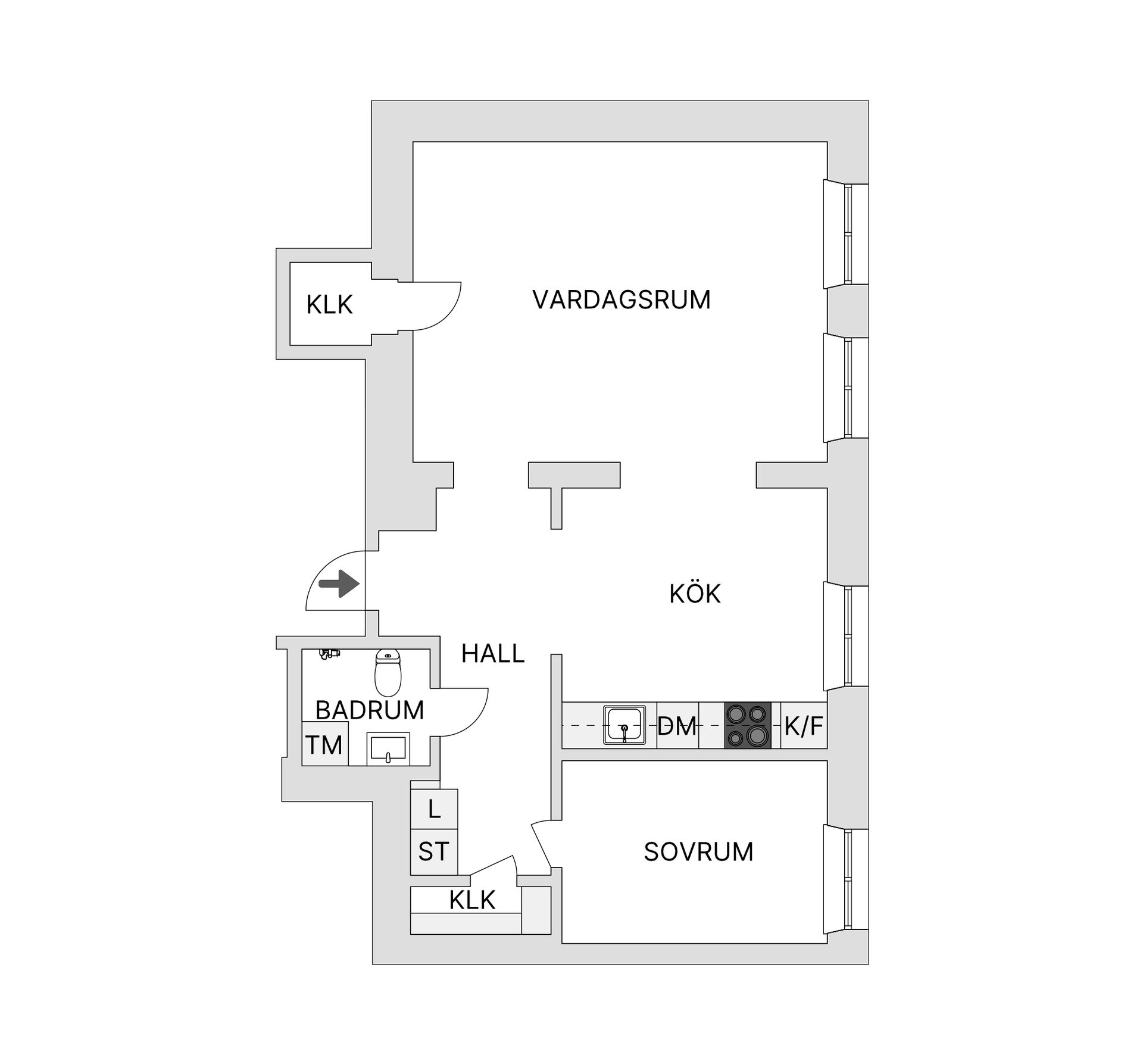 Bostadsrätt, Grev Magnigatan 14, Nedre Östermalm, Stockholm