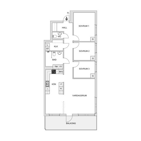 Bostadsrätt, Tvillingbackarna 10, Sigtuna, Tvillingbackarna, Sigtuna