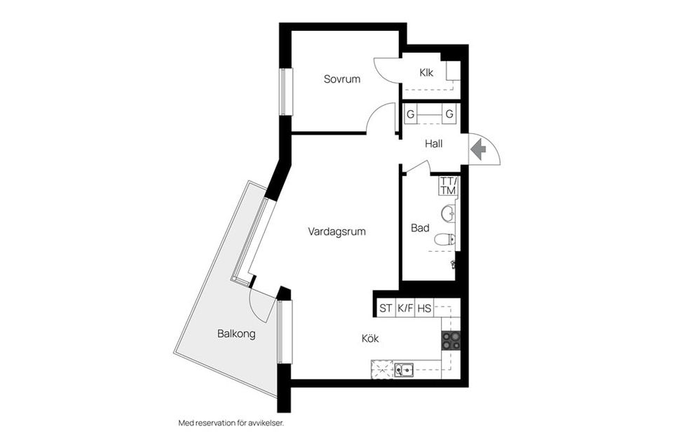 Bostadsrätt, Sickla Kanalgata 56, Stockholm