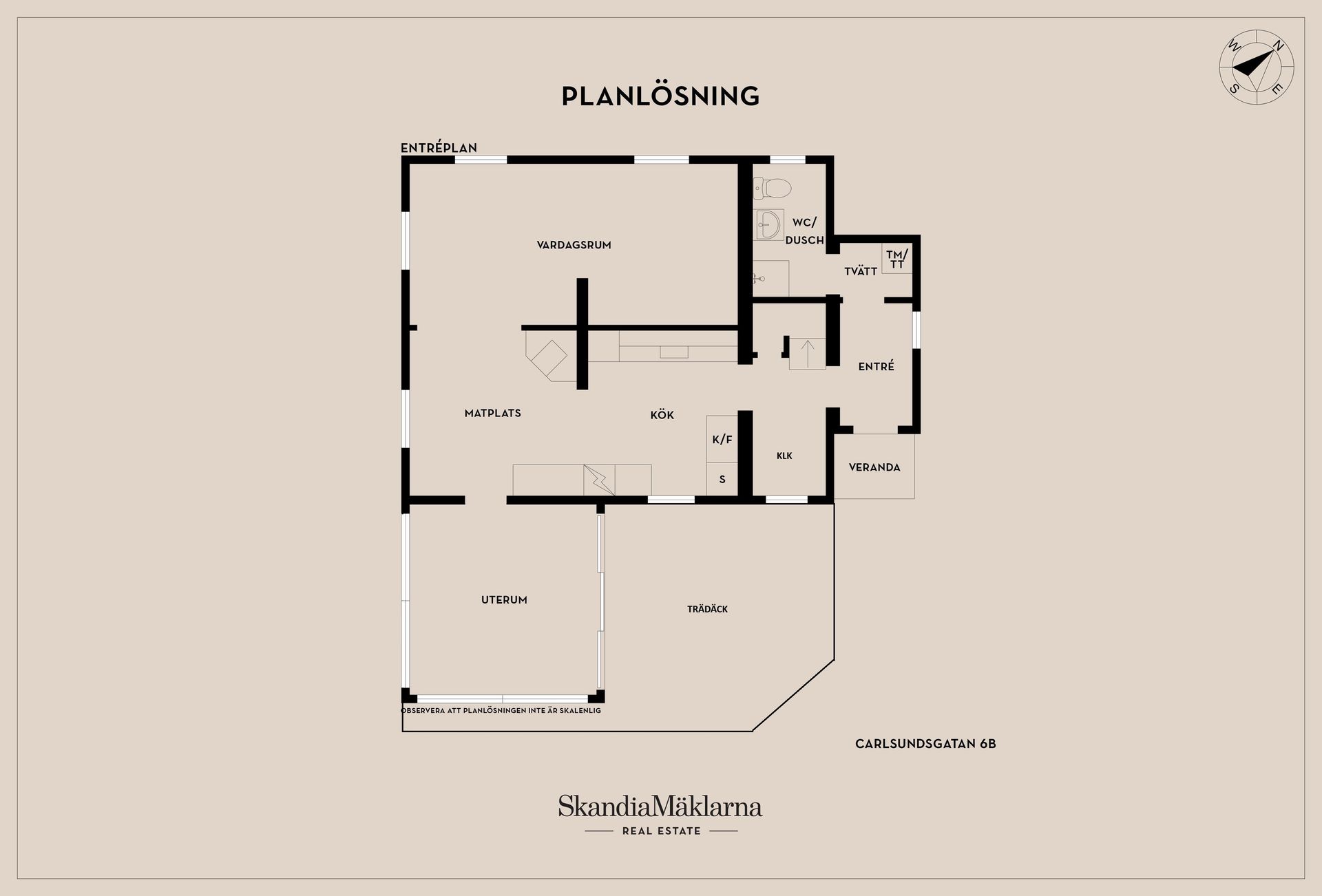 Villa, Carlsundsgatan 6B, Motala