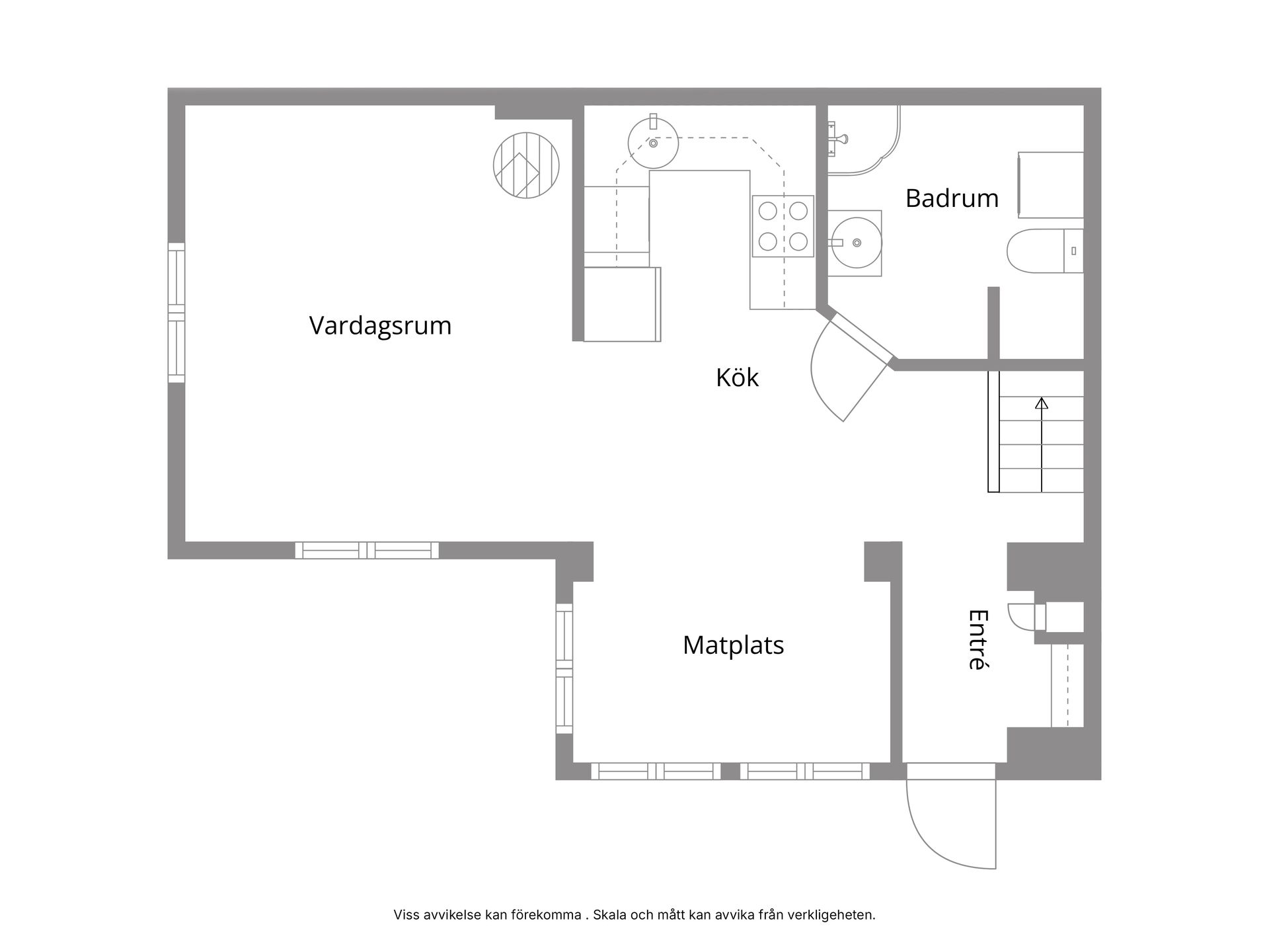 Radhus, Hamngatan 6B, Sigtuna - Centralt, Sigtuna