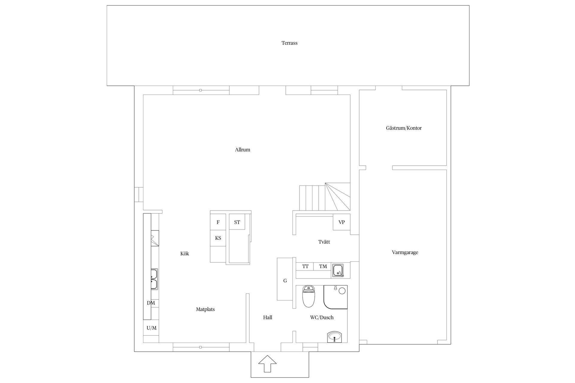 Villa, Kolonigränd 6, Tollare, Nacka
