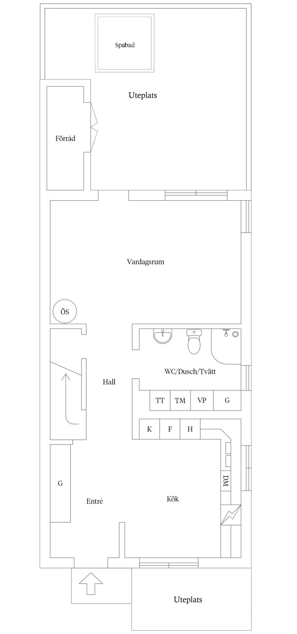 Radhus, Hortensiavägen 45, Vistaberg, Huddinge