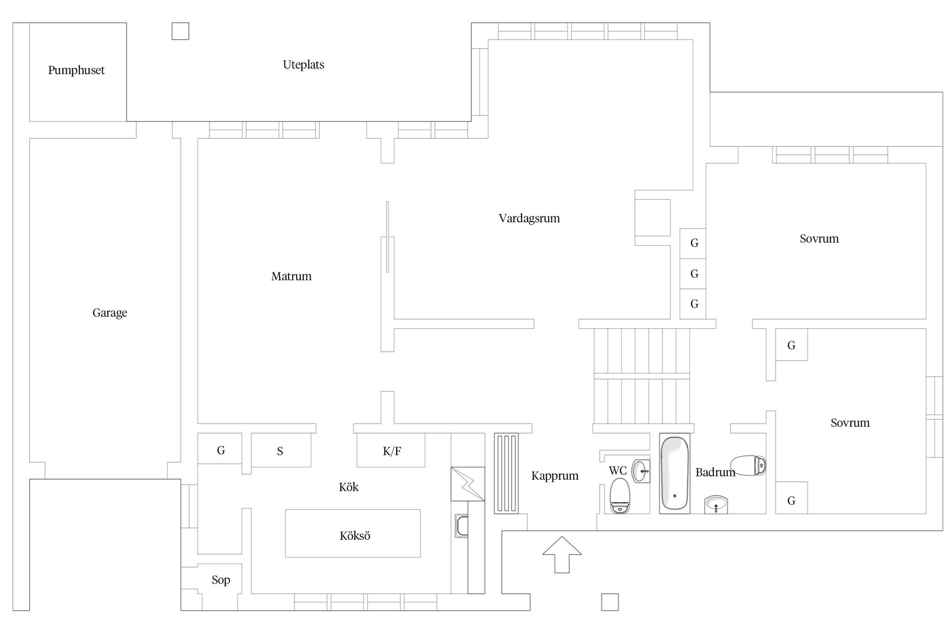 Villa, Saltsjögatan 10, Svaneholm, Landskrona