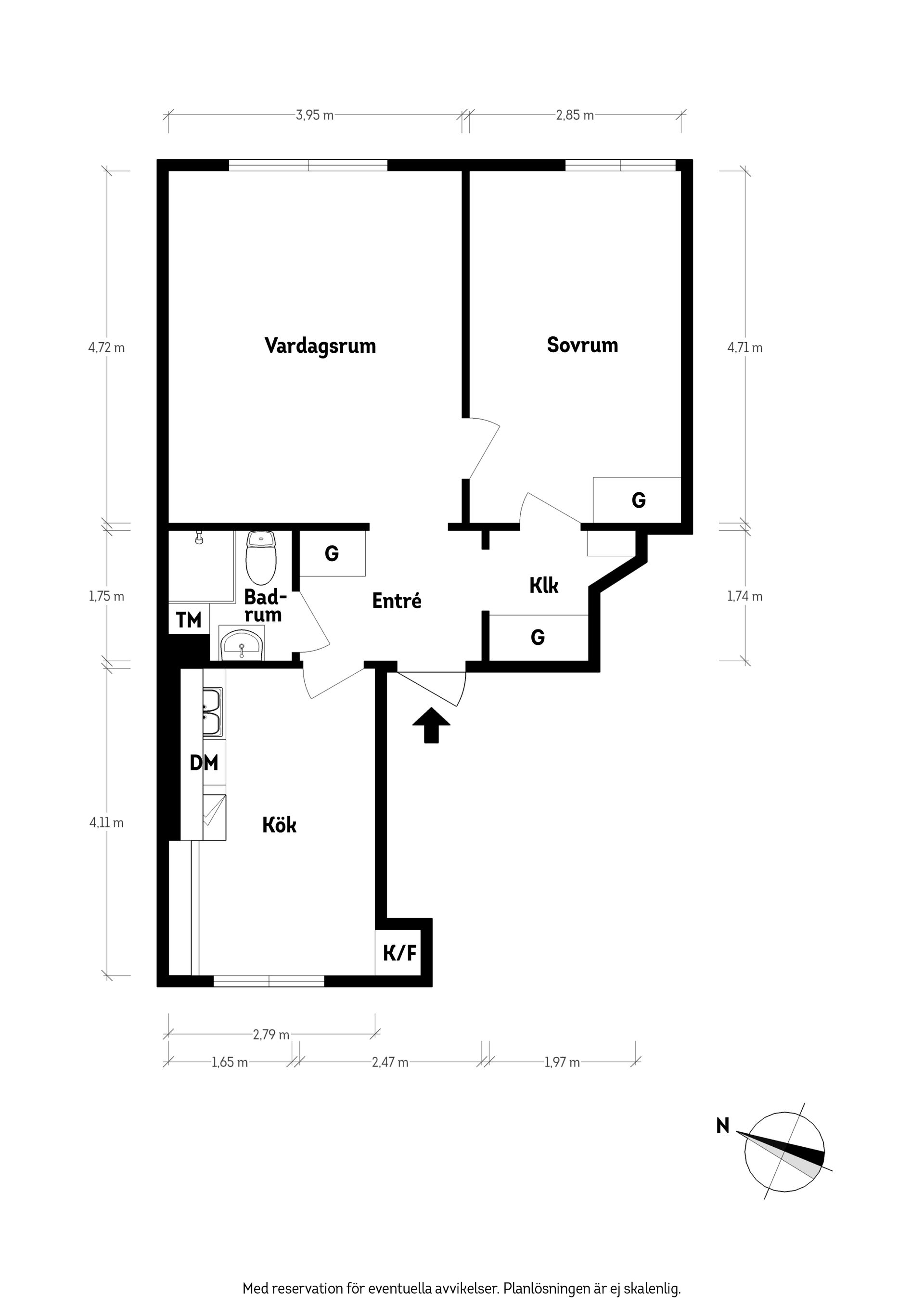Bostadsrätt, Sofiagatan 58A, Strömmensberg, Göteborg