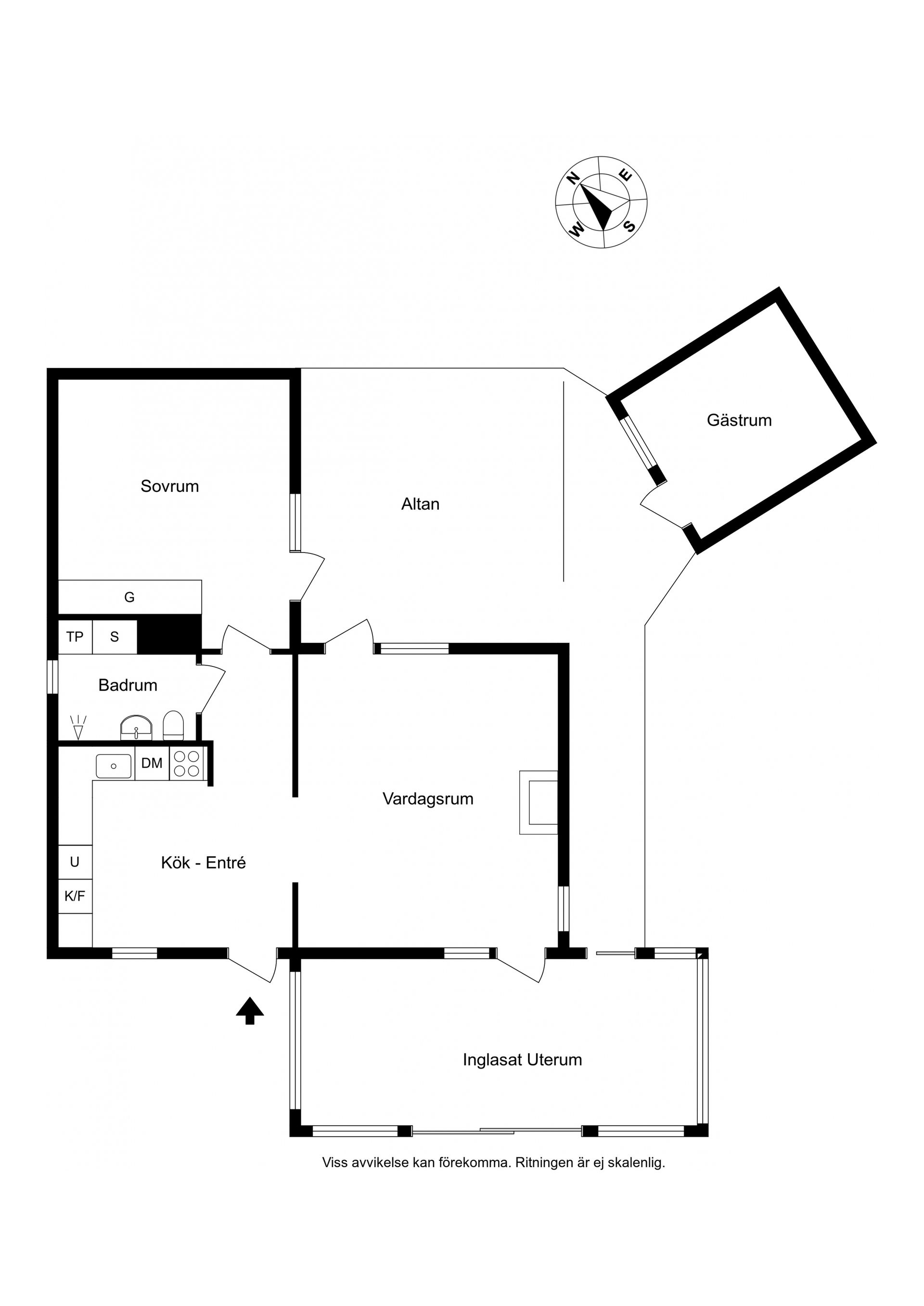 Fritidshus, Ramsåsvägen 5, Gamla Köpstad, Varberg