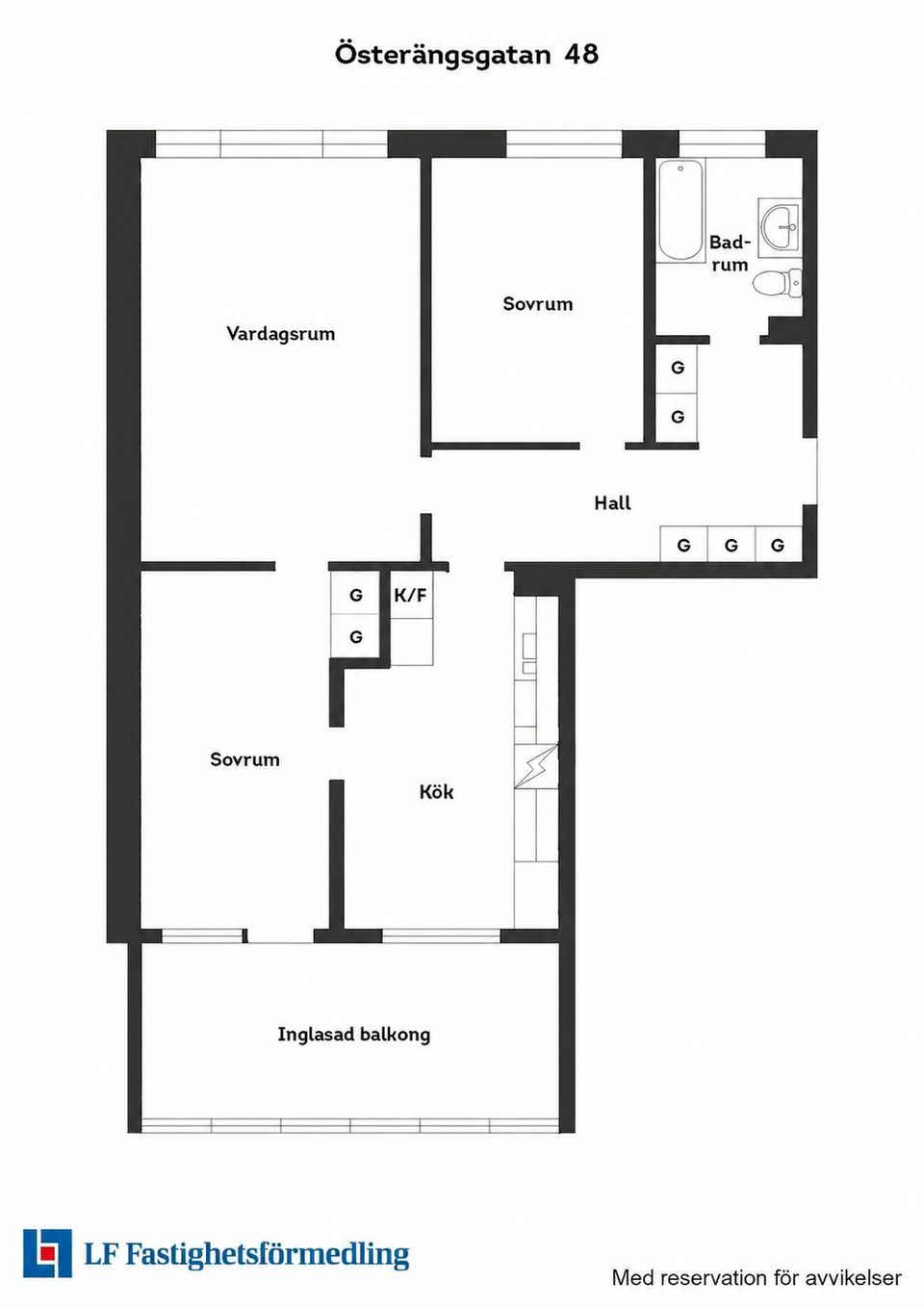 Bostadsrätt, Österängsgatan 48, Östergård, Halmstad