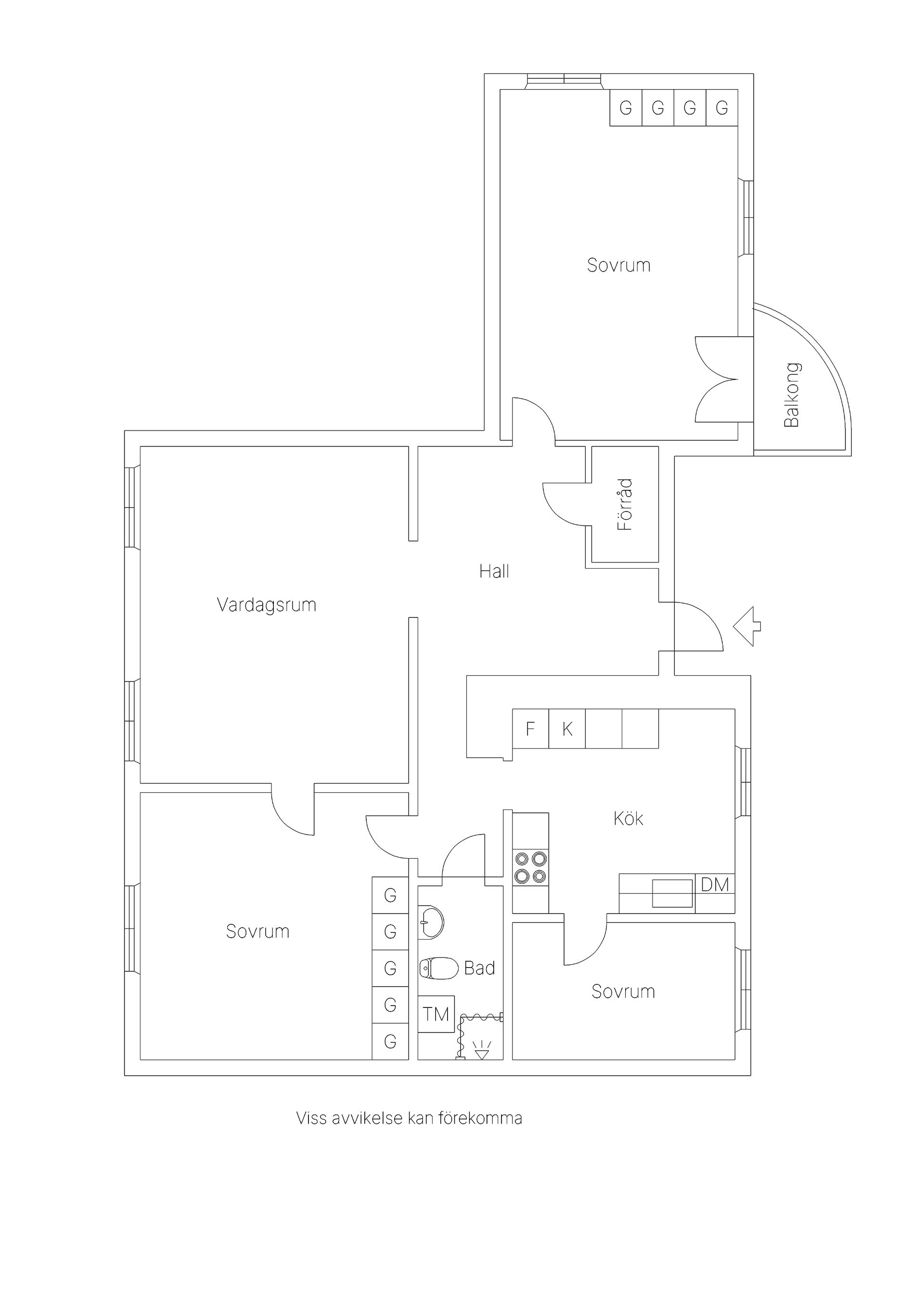 Bostadsrätt, Ringvägen 17, Odenslund, Östersund