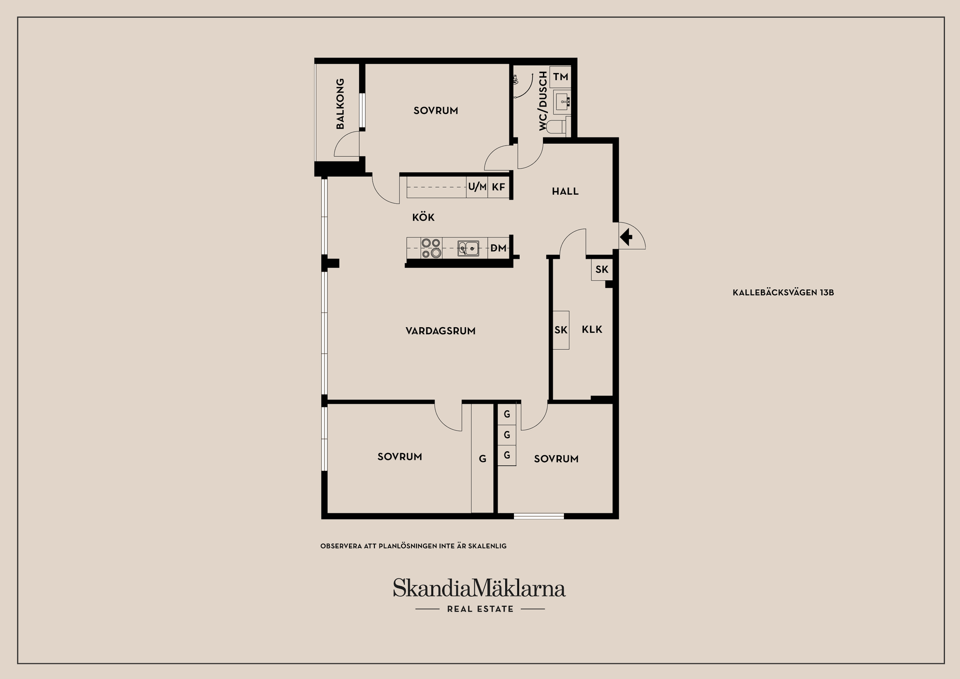 Bostadsrätt, Kallebäcksvägen 13B, Kallebäck, Göteborg