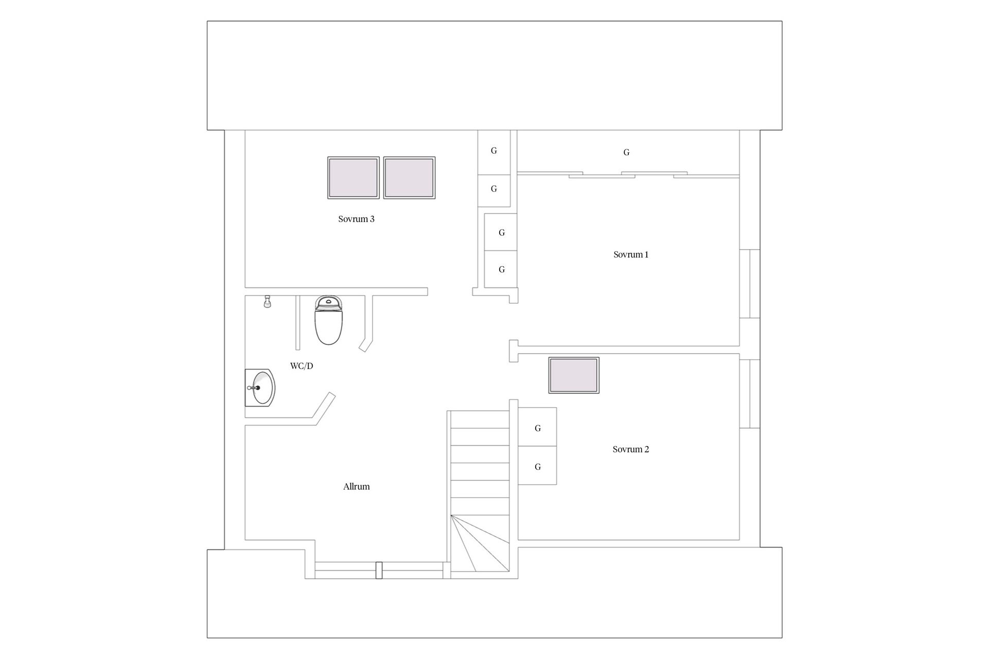 Radhus, Per Claus väg 7B, Gamla Bjärred, Lomma