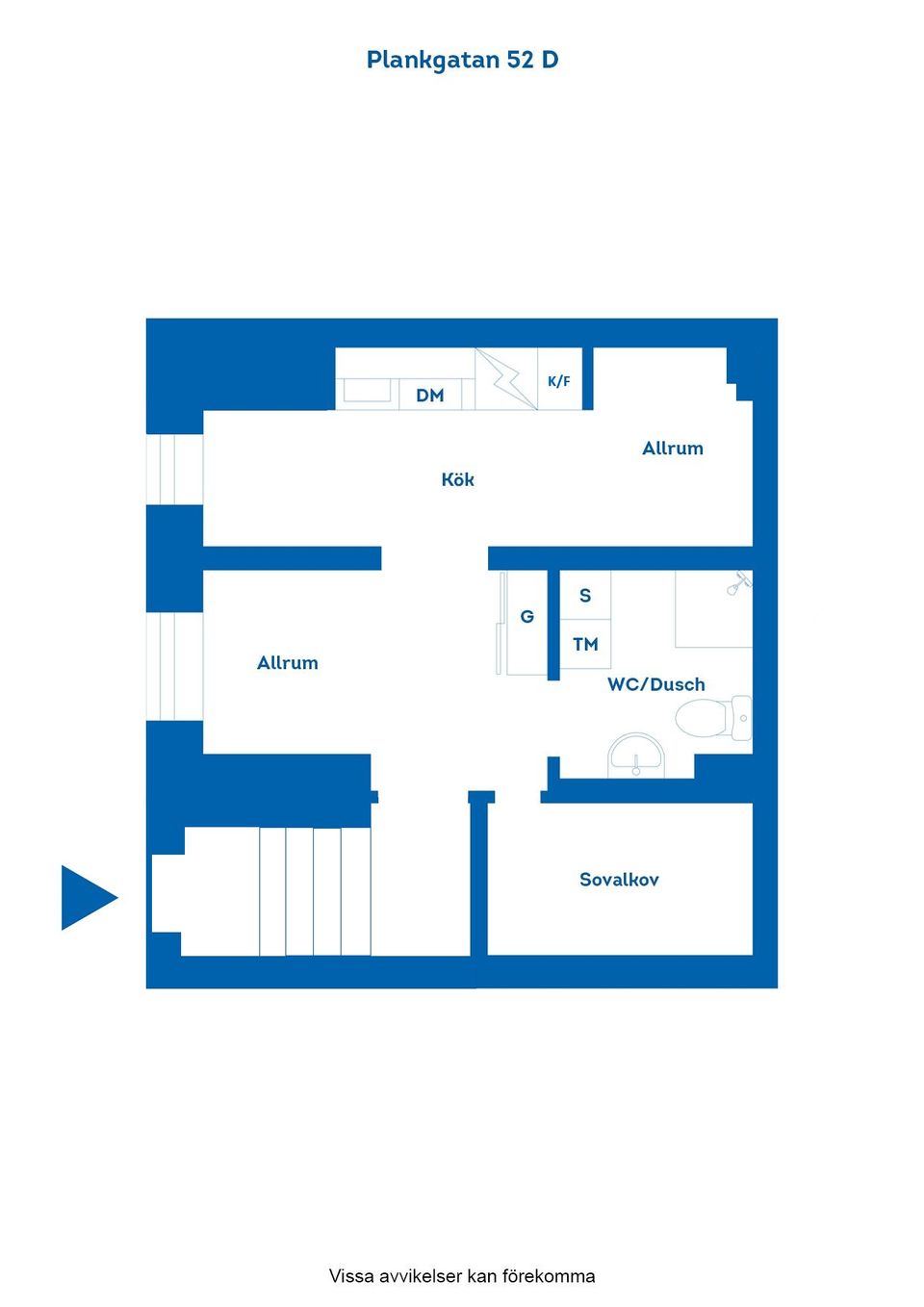 Bostadsrätt, Plankgatan 52 D, Centralt, Norrköping