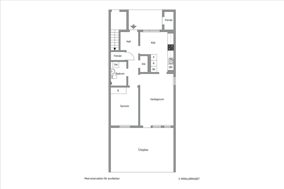 Bostadsrätt, Lasarettsgatan 5, Rotudden, Härnösand
