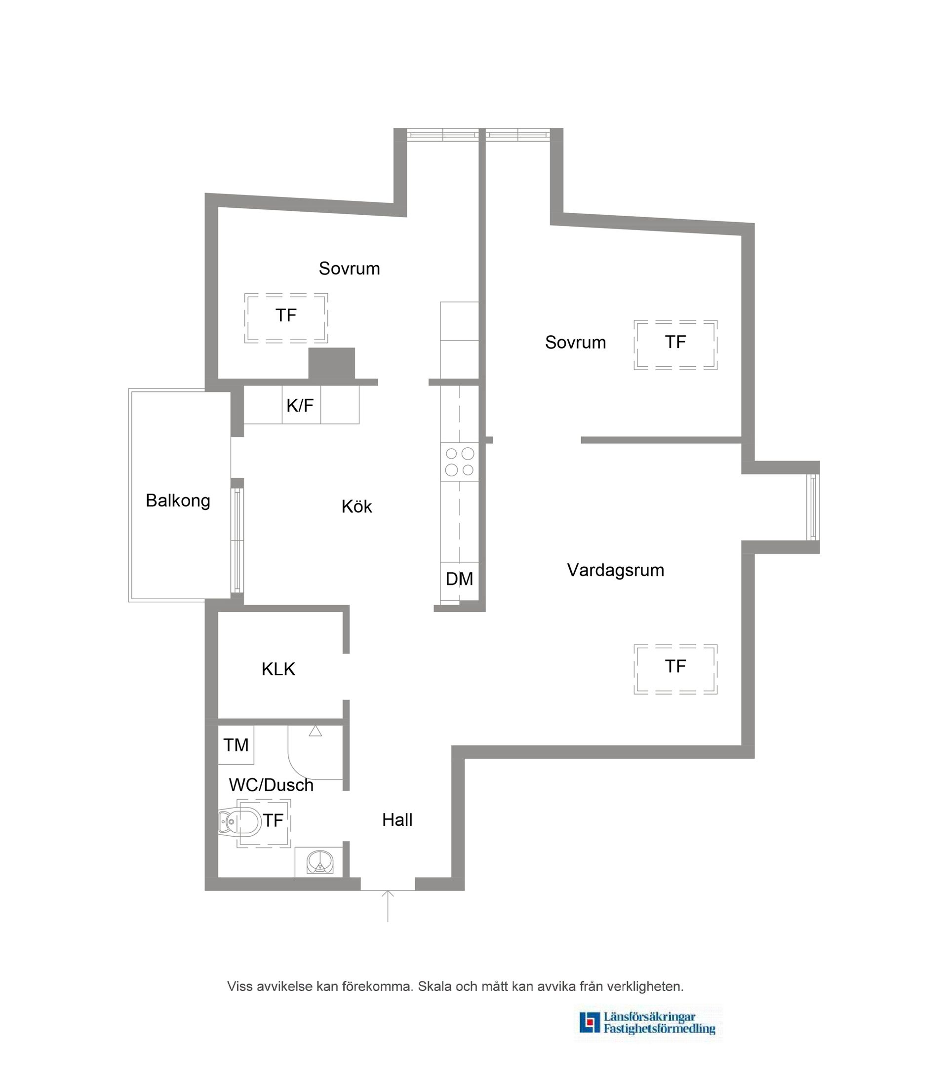 Bostadsrätt, Tessingatan 6, Centrum, Västerås