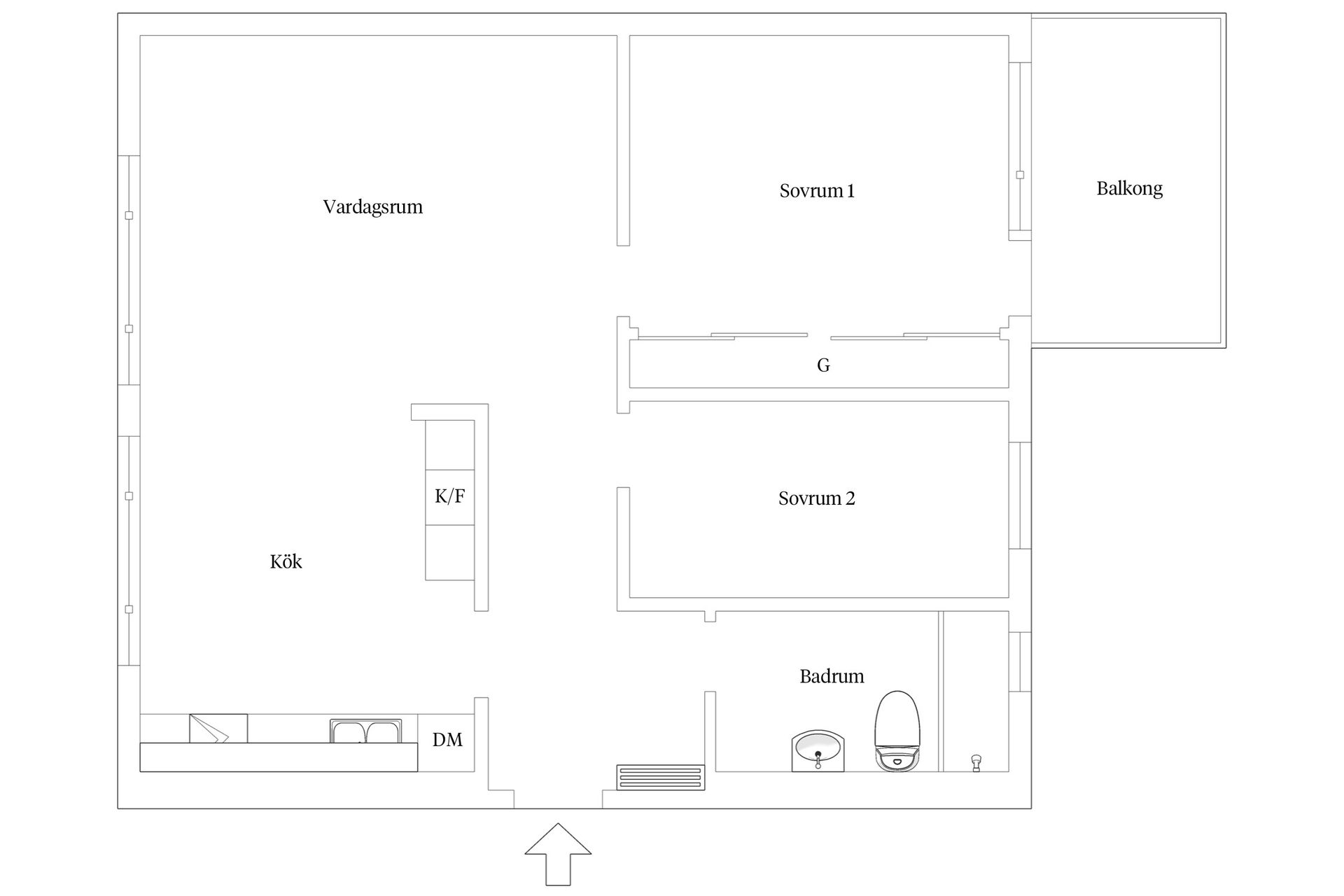 Bostadsrätt, Majrovägen 3, Gubbängen, Stockholm